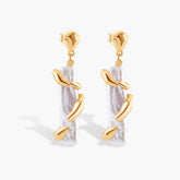 GO GLAM BAROQUE PEARL EARRINGS